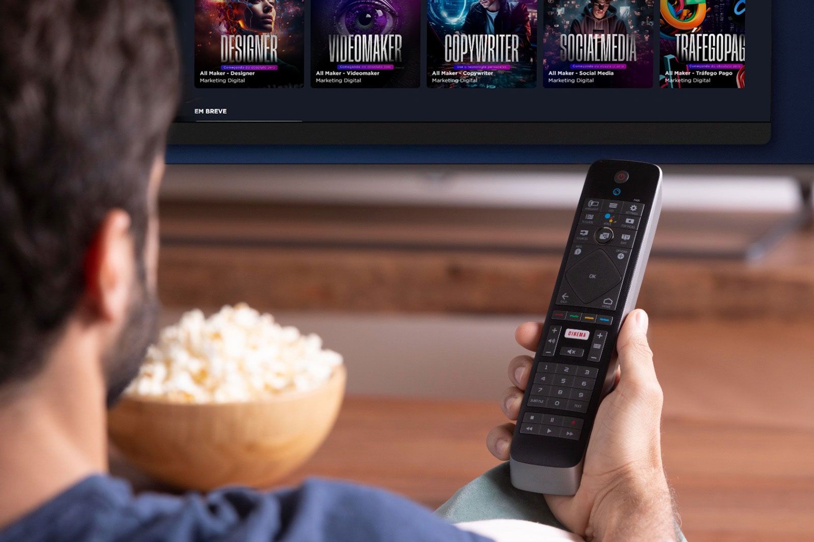 Cara de cinema e experiência de streaming: conheça a área de membros da GoExplosion  