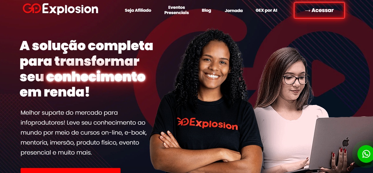 área de membros